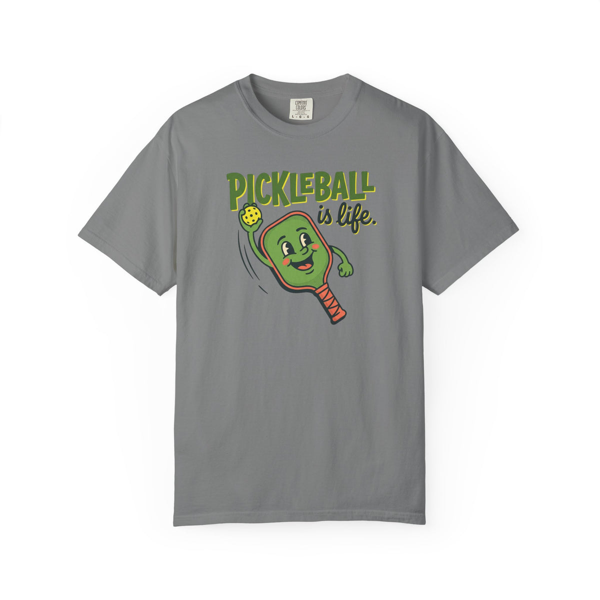 Pickleball Is Life Illustration T-Shirt | Pickleball Lover, Player Tee