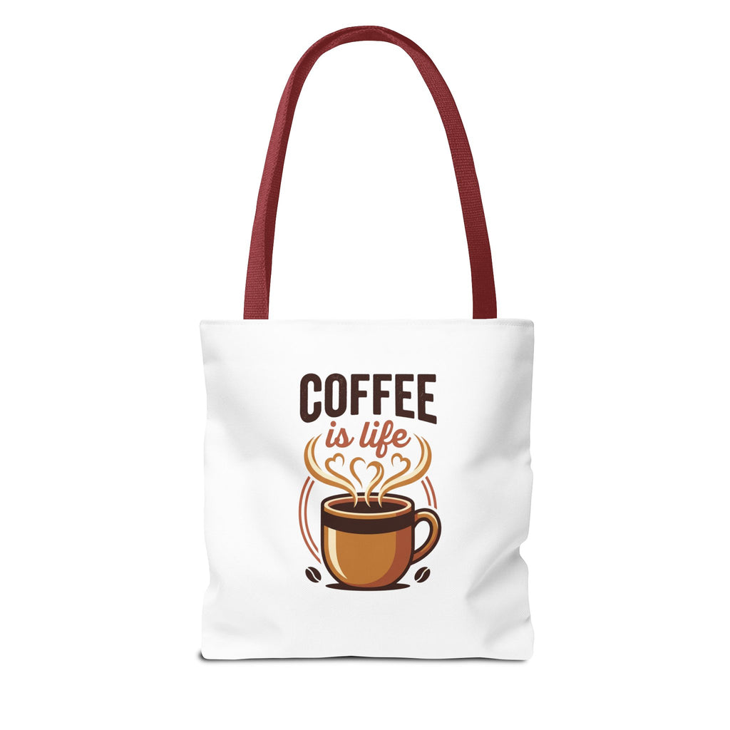 Coffee Is Life Tote Bag | Coffee Lover, Caffeine Bag