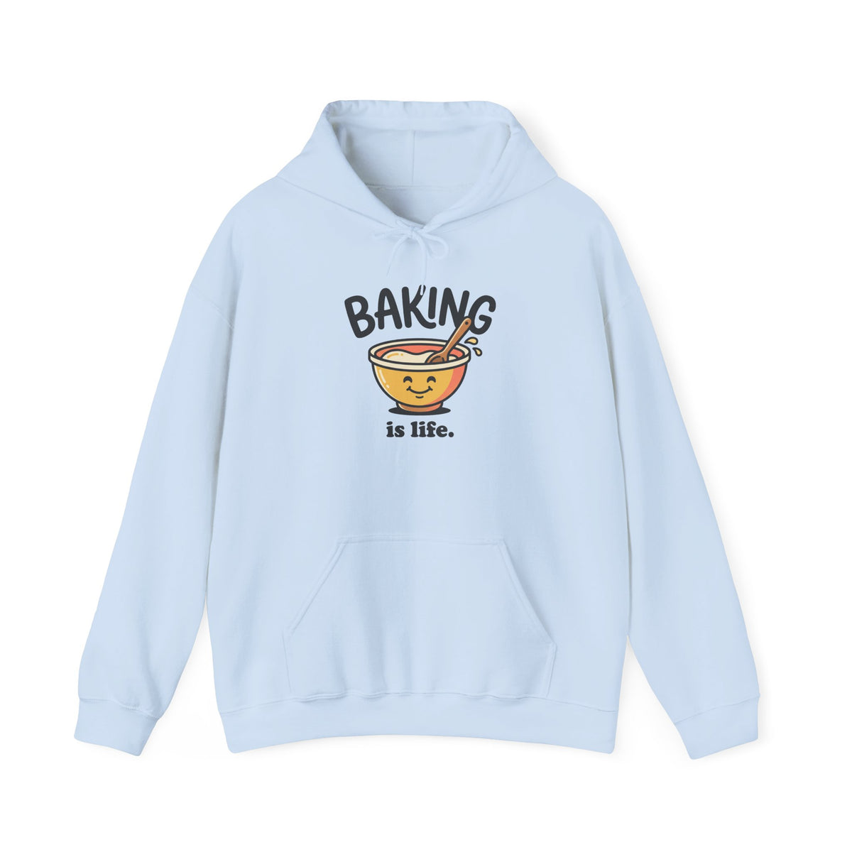 Baking Is Life Graphic Hoodie | Baker, Cozy Baking Sweatshirt