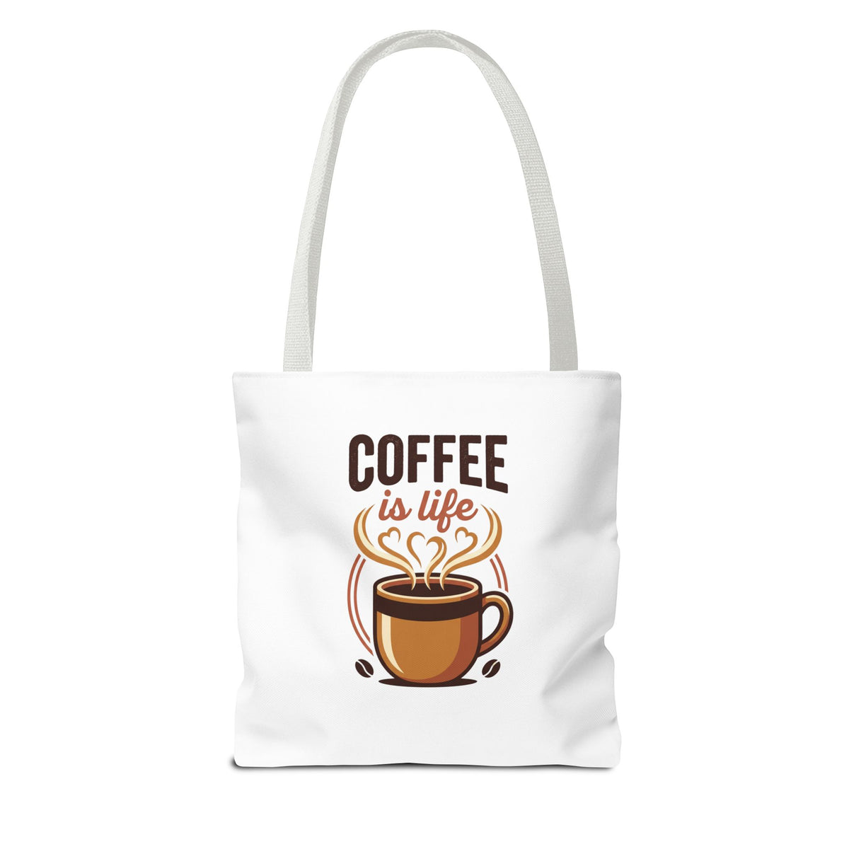 Coffee Is Life Tote Bag | Coffee Lover, Caffeine Bag