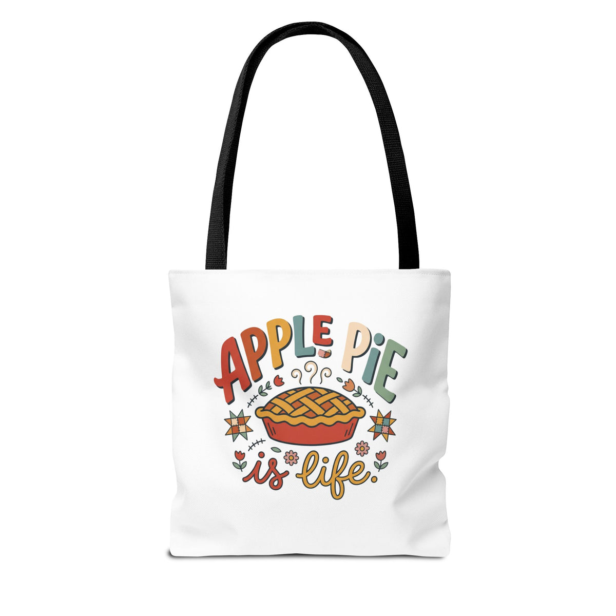 Apple Pie Is Life Tote Bag | Pie Lover, Cozy Fall Bag
