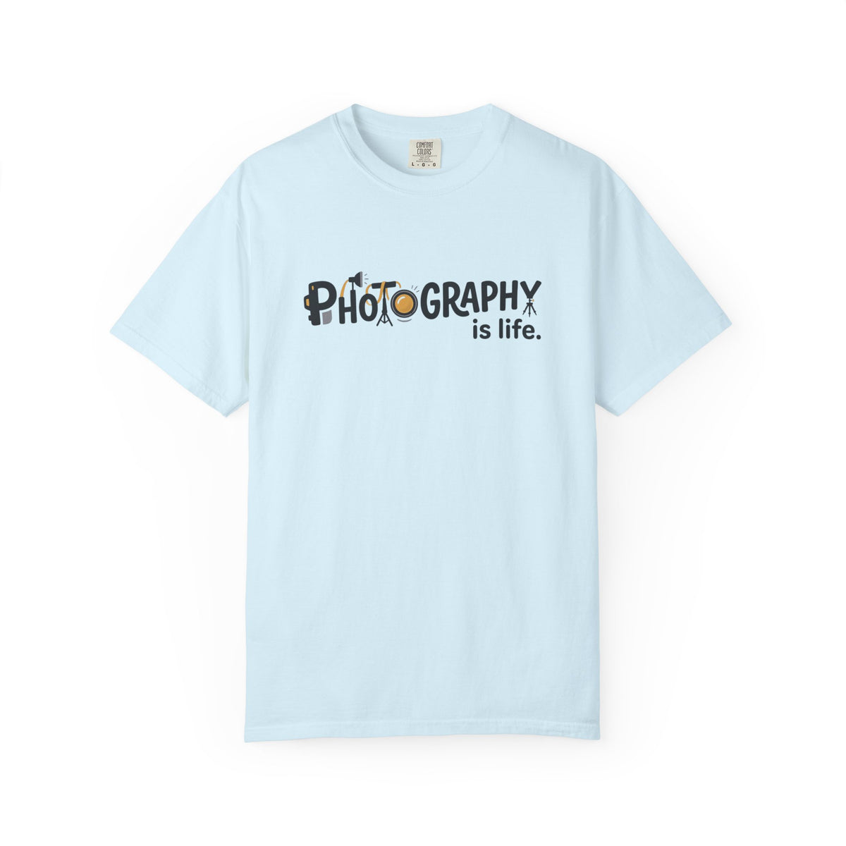 Photography Is Life Illustration T-Shirt | Photography Lover, Photographer Tee