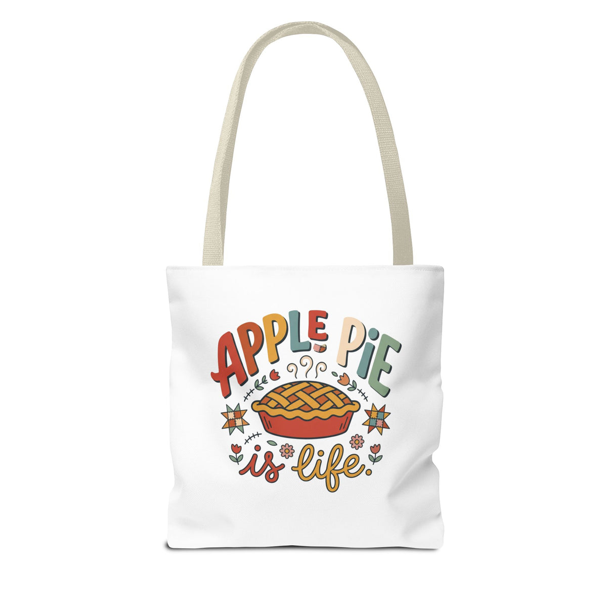 Apple Pie Is Life Tote Bag | Pie Lover, Cozy Fall Bag