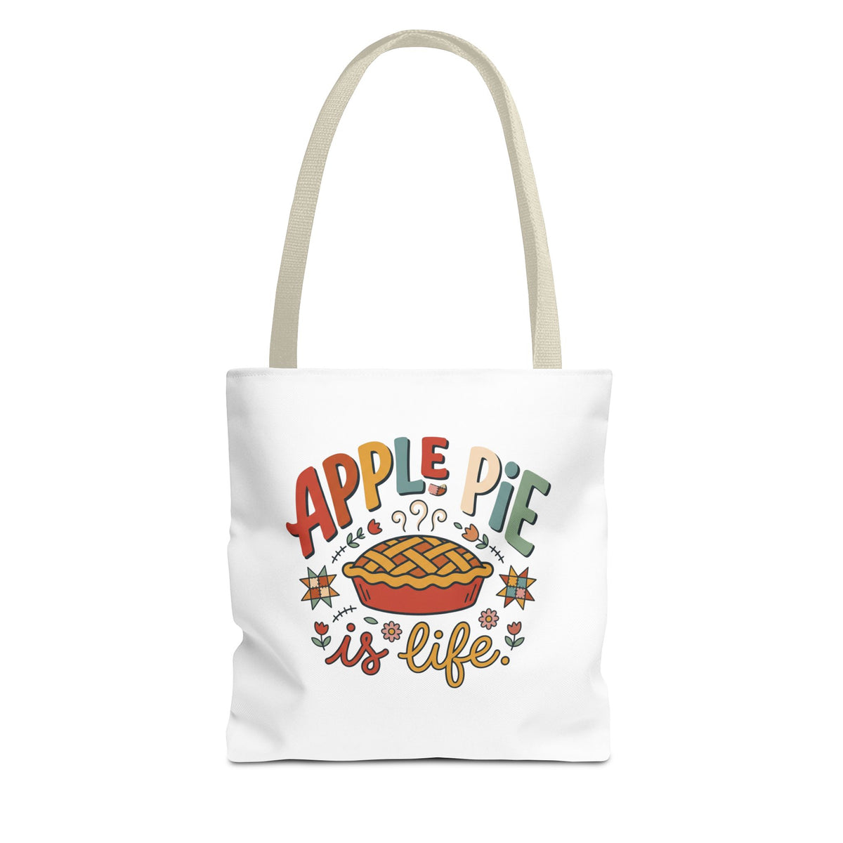 Apple Pie Is Life Tote Bag | Pie Lover, Cozy Fall Bag