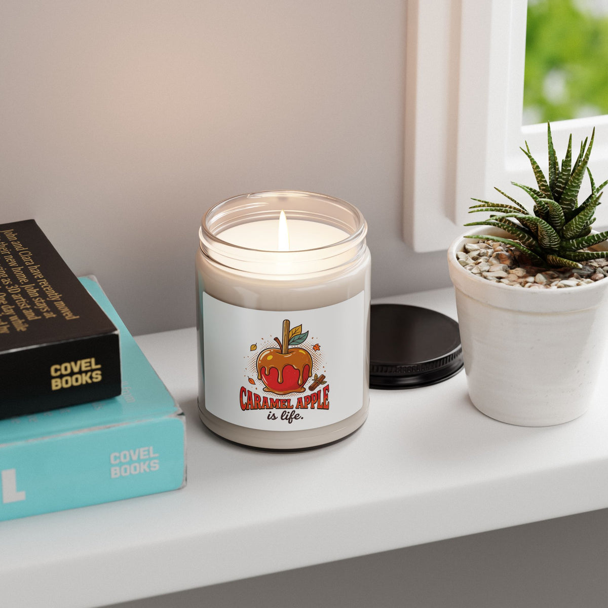 Caramel Apple Is Life Scented Candle | Cozy Fall Home Decor, Apple Lover Gift
