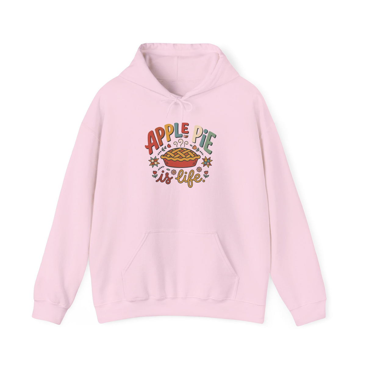 Apple Pie Is Life Graphic Hoodie | Pie Lover, Cozy Fall Sweatshirt