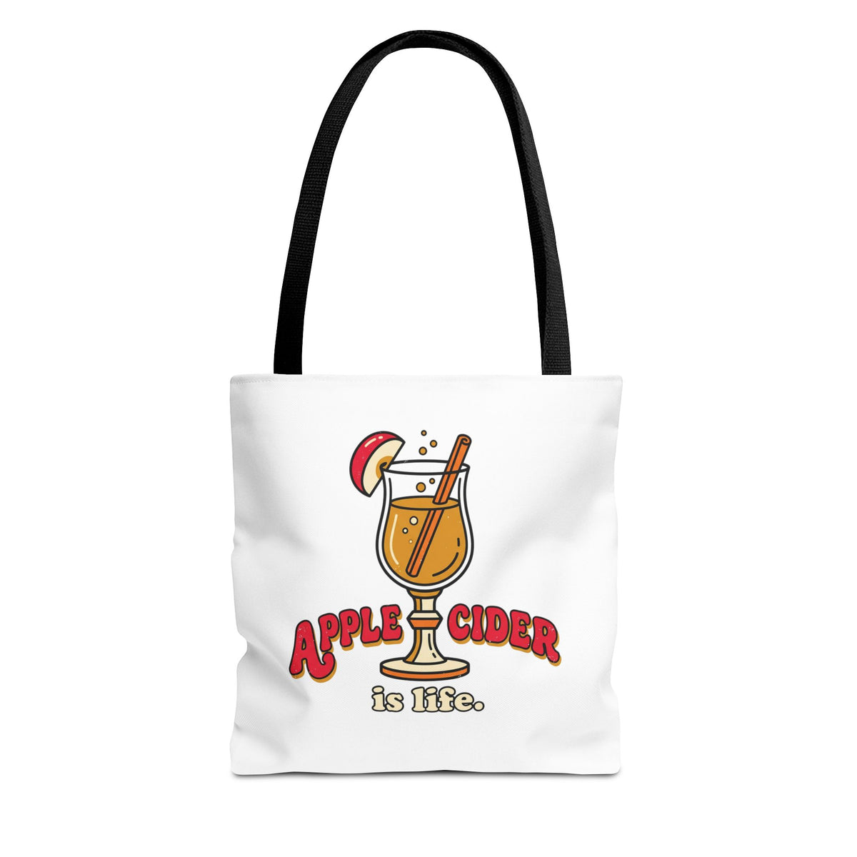 Apple Cider Is Life Tote Bag | Cider Lover, Cozy Fall Bag