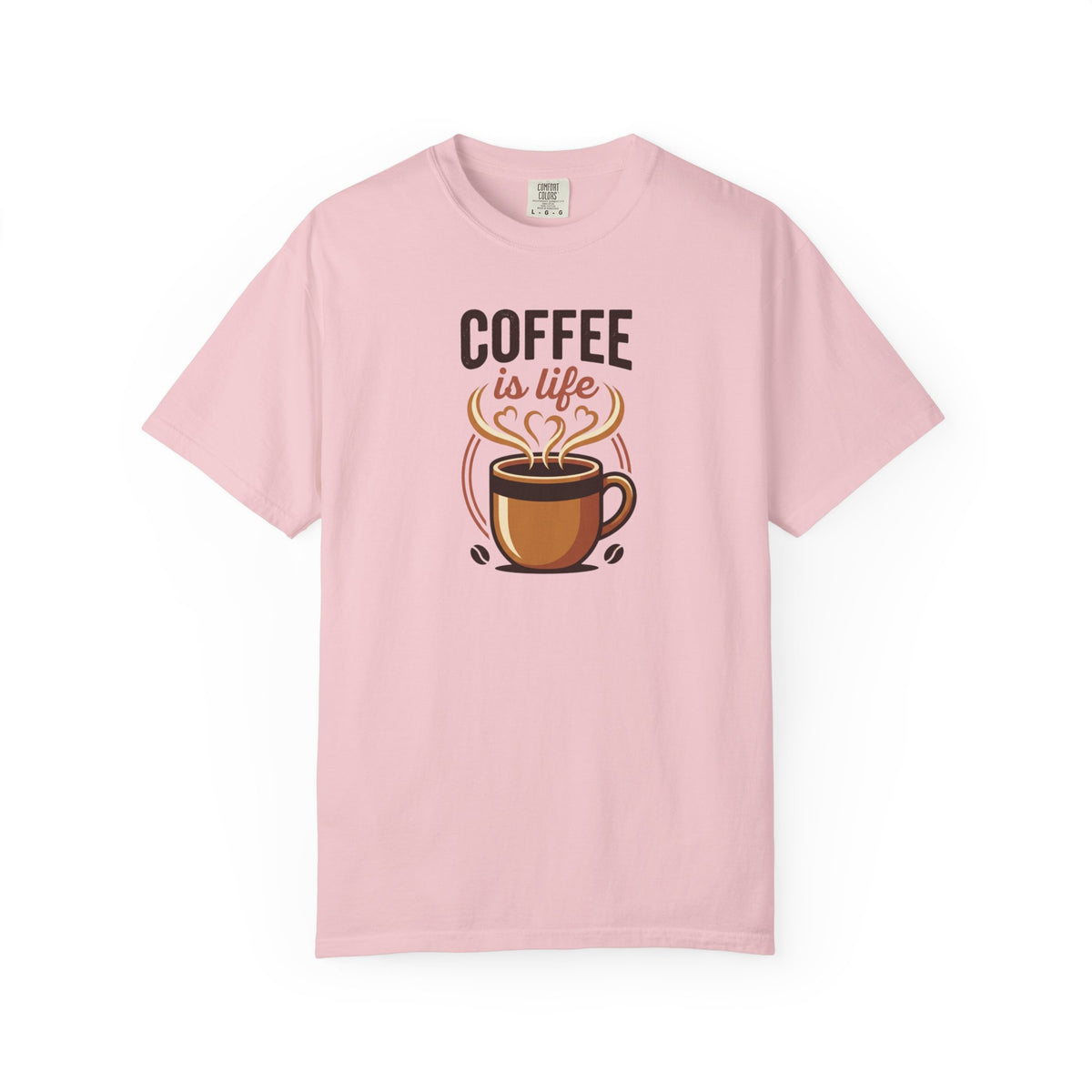 Coffee Is Life cup illustration T-Shirt | Caffeine, Coffee Lover Tee