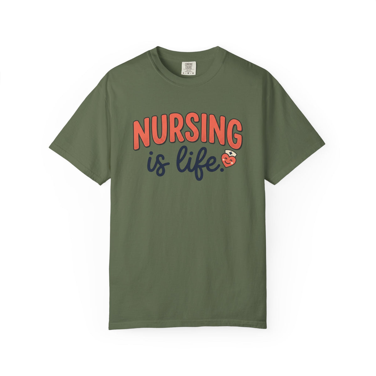 Nursing Is Life T-Shirt | Nurse, Healthcare Worker Gift