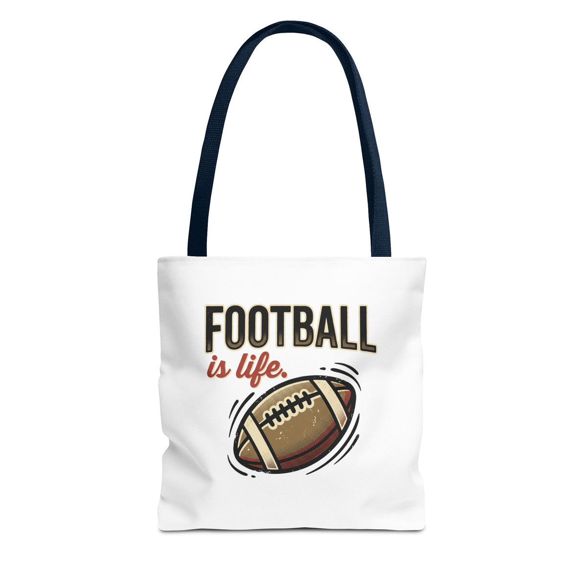 Football Is Life Tote Bag | Football Lover, Game Day Bag