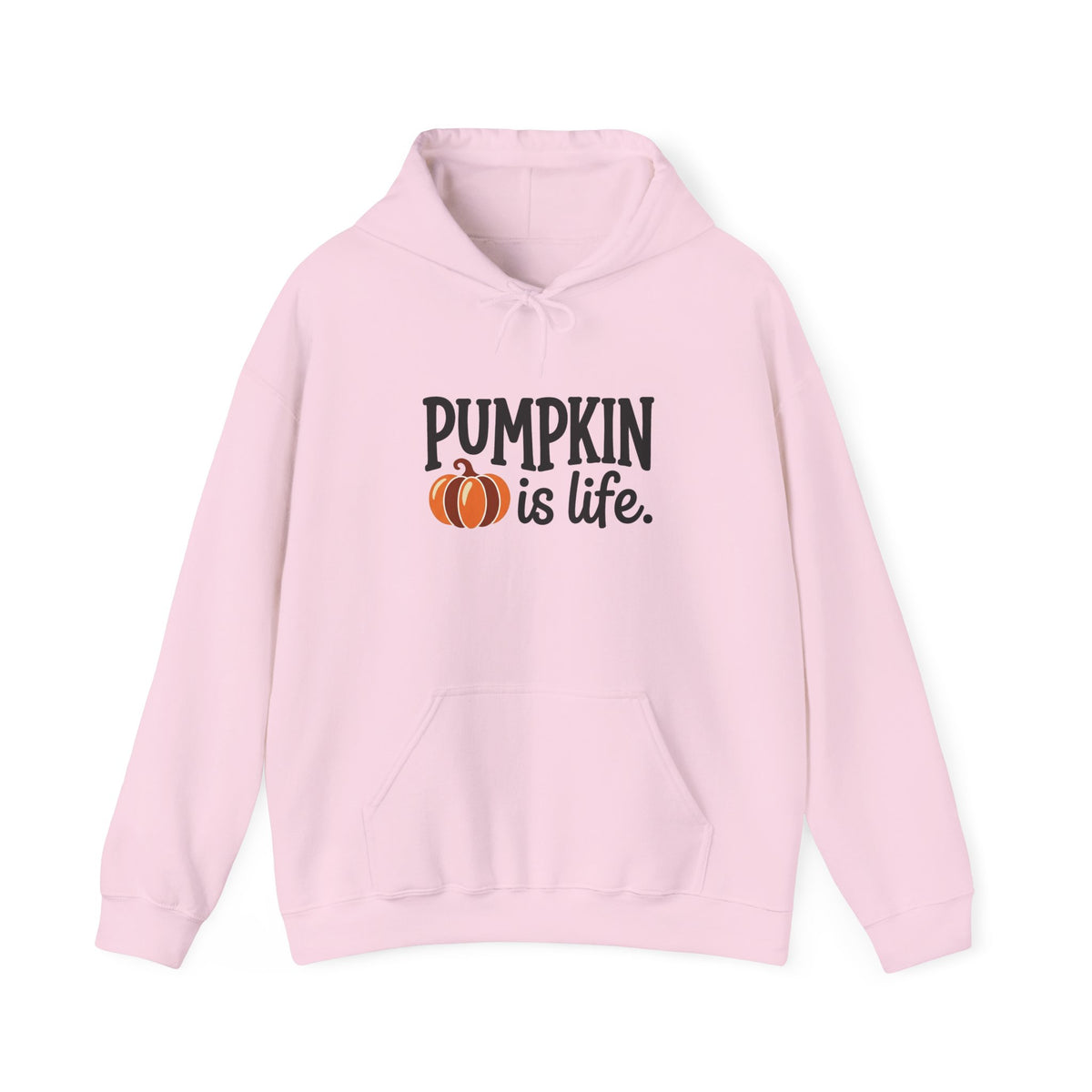 Pumpkin Is Life Graphic Hoodie | Pumpkin Lover, Cozy Fall Sweatshirt