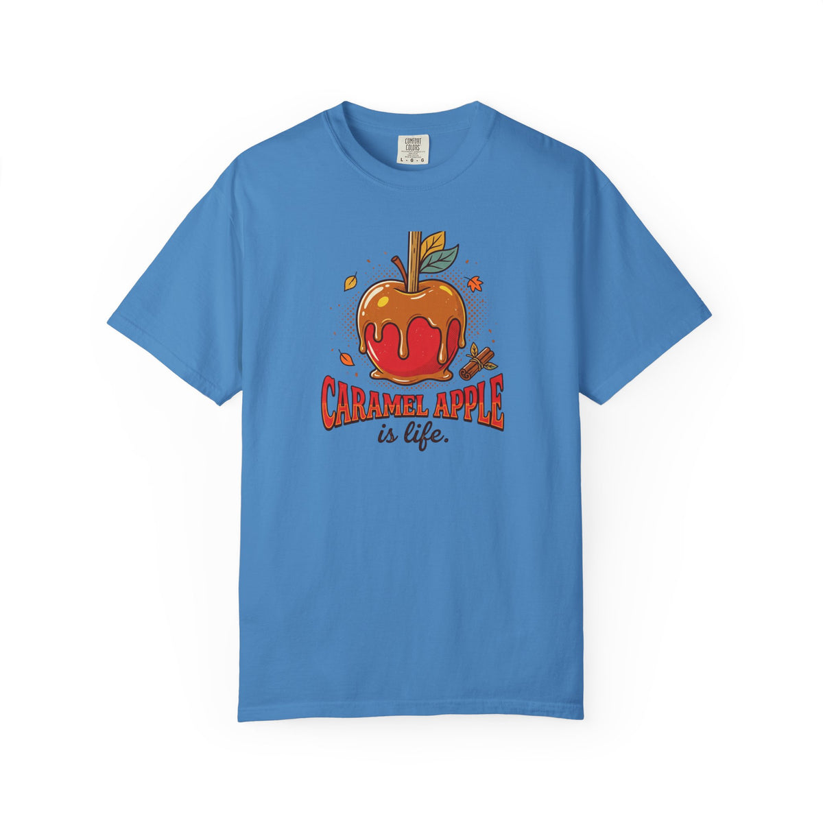 Caramel Apple Is Life Illustration T-Shirt | Fall Treat, Apple Lover Tee