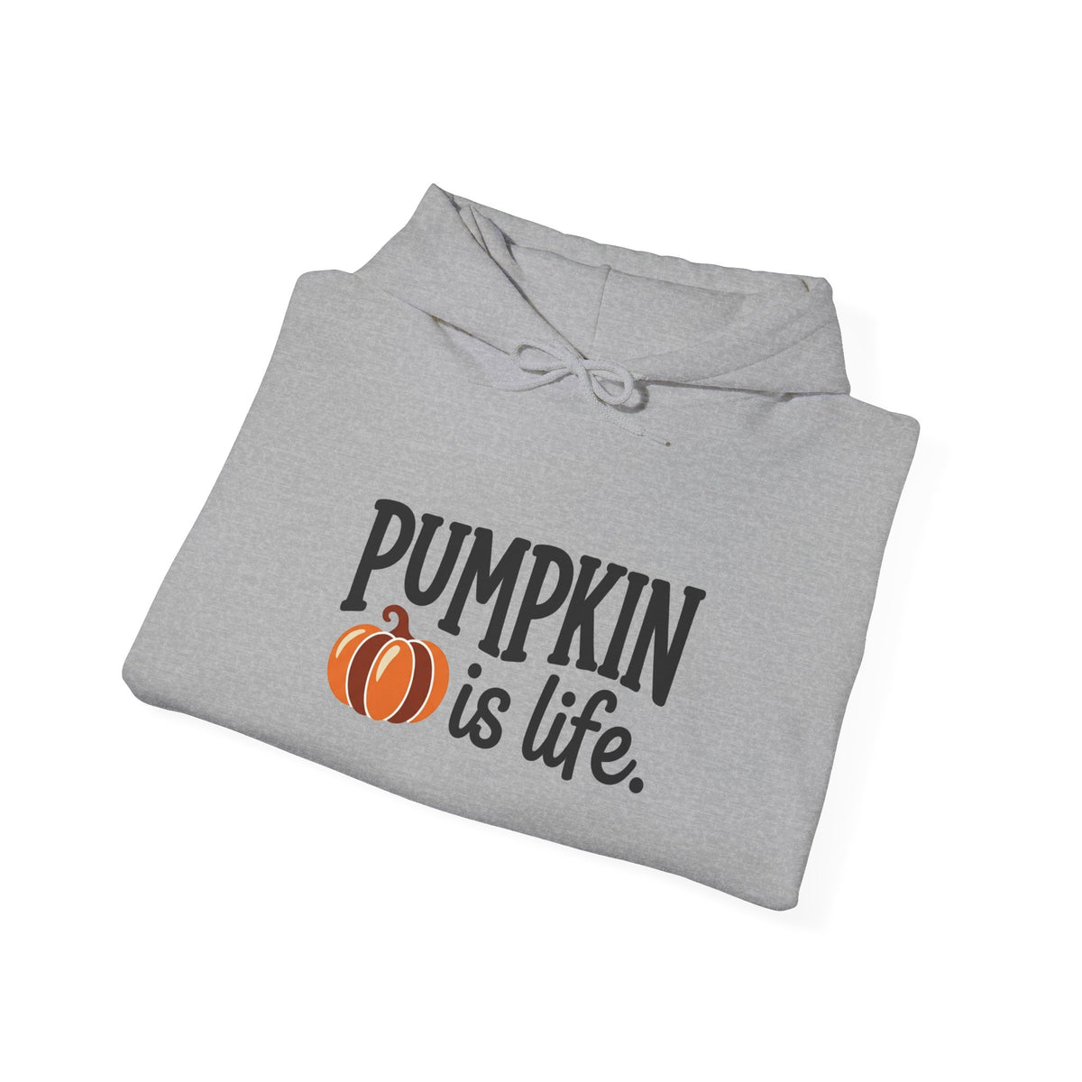 Pumpkin Is Life Graphic Hoodie | Pumpkin Lover, Cozy Fall Sweatshirt