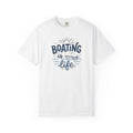 Boating Is Life Illustration T-Shirt | Boat, Lake Lover Tee