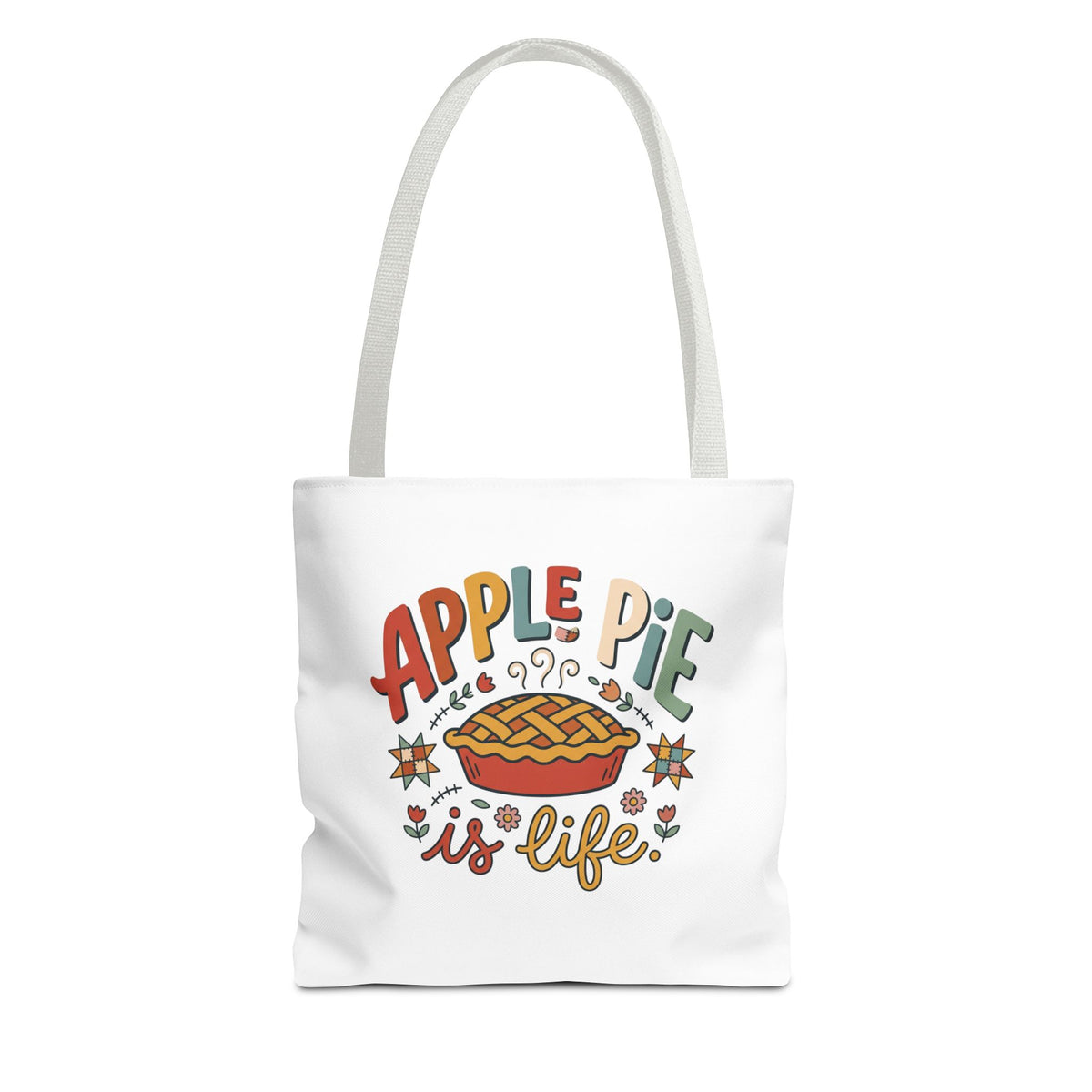 Apple Pie Is Life Tote Bag | Pie Lover, Cozy Fall Bag