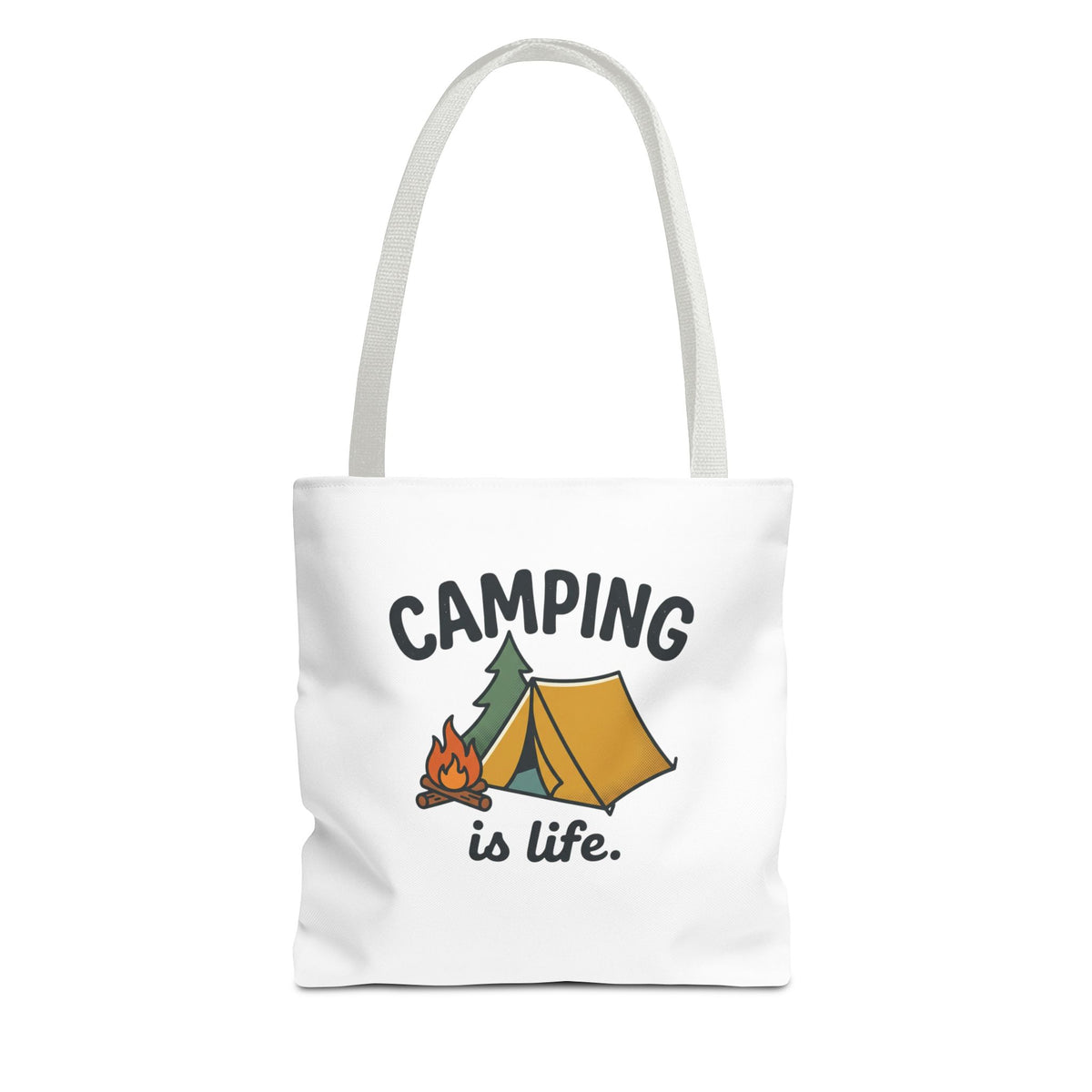 Camping Is Life Tote Bag | Outdoor Lover, Camping Bag