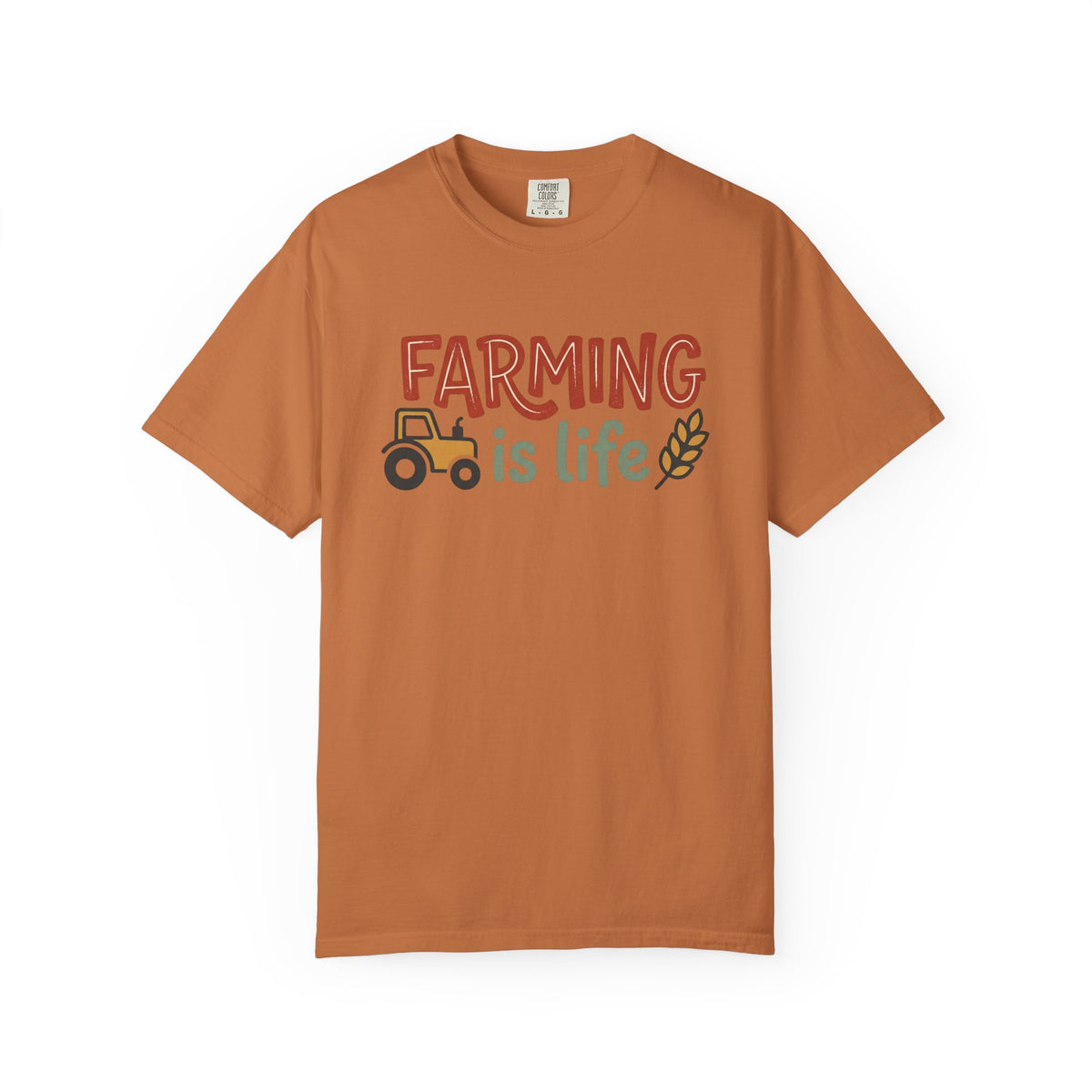 Farming Is Life T-Shirt | Farmer & Agriculture Graphic Tee