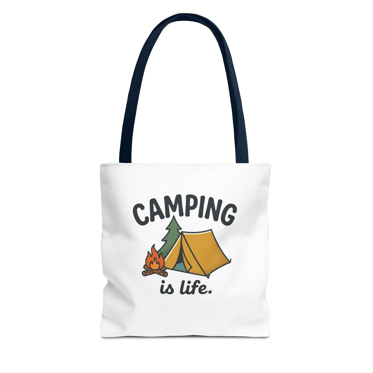 Camping Is Life Tote Bag | Outdoor Lover, Camping Bag