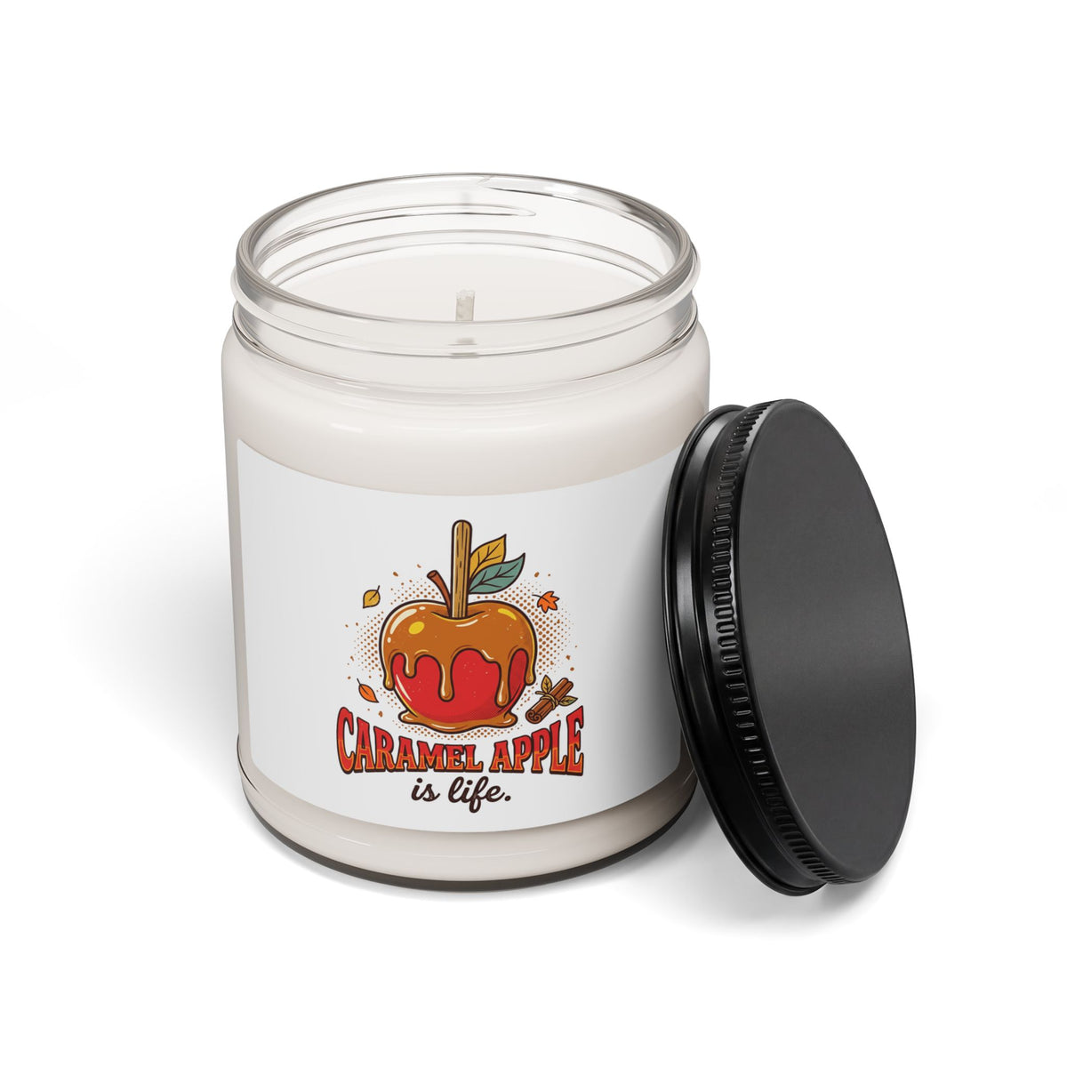 Caramel Apple Is Life Scented Candle | Cozy Fall Home Decor, Apple Lover Gift