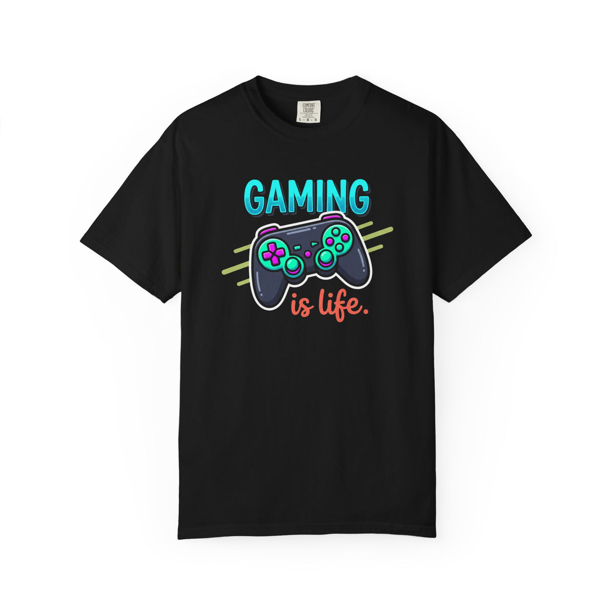 Gaming Is Life T-Shirt | Gamer, Video Game Lover Gift