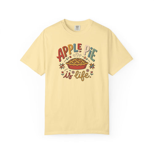 Apple Pie Is Life Illustration T-Shirt | Fall Baking, Pie Lover Tee