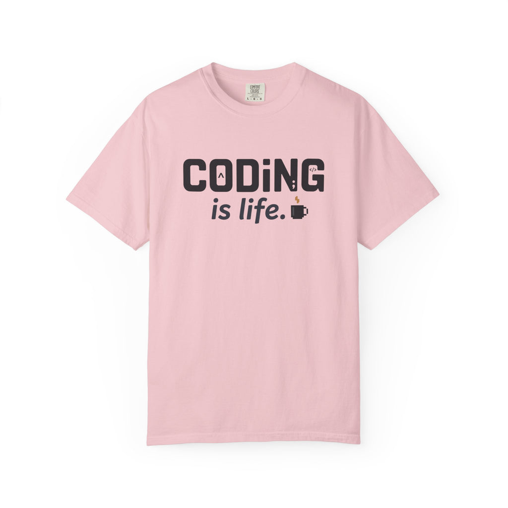 Coding Is Life T-Shirt | Programmer & Developer Graphic Tee