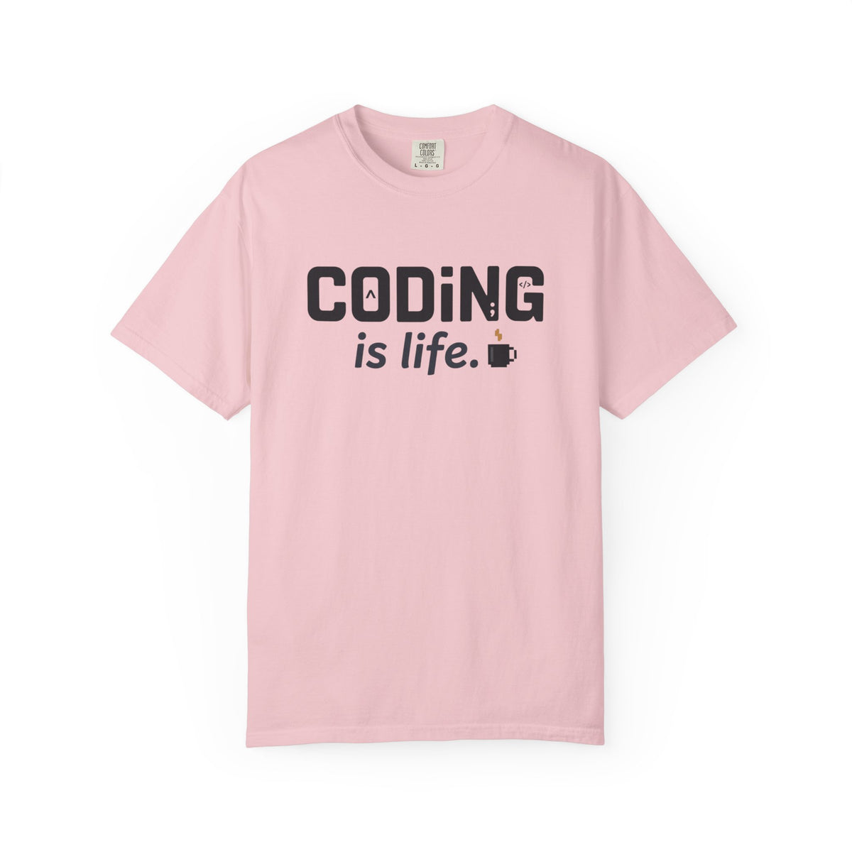 Coding Is Life T-Shirt | Programmer & Developer Graphic Tee