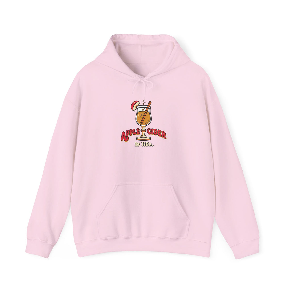 Apple Cider Is Life Graphic Hoodie | Cider Lover, Cozy Fall Sweatshirt