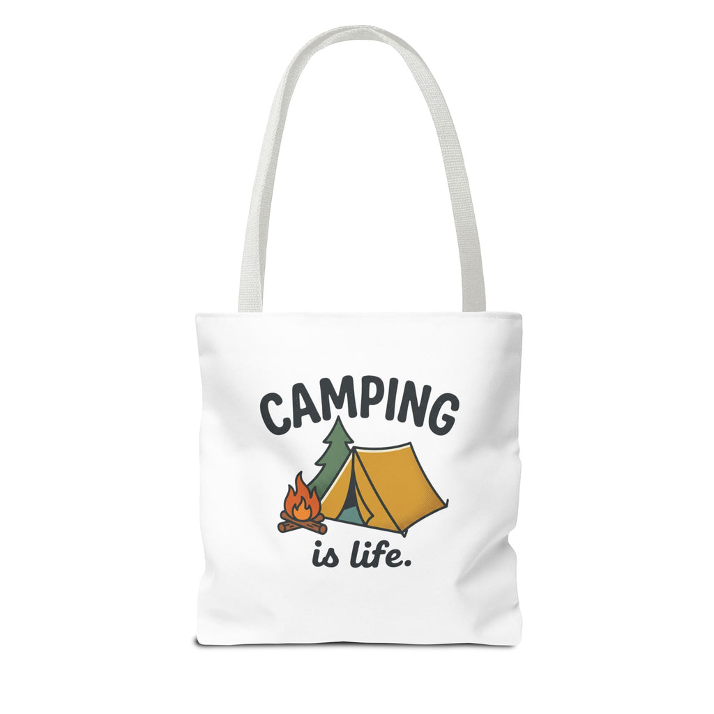 Camping Is Life Tote Bag | Outdoor Lover, Camping Bag