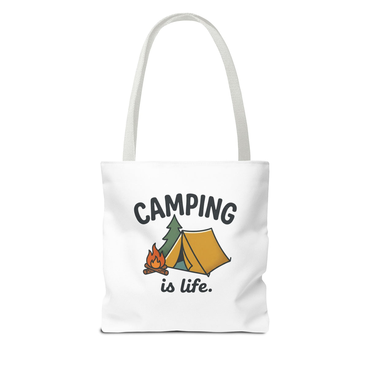 Camping Is Life Tote Bag | Outdoor Lover, Camping Bag
