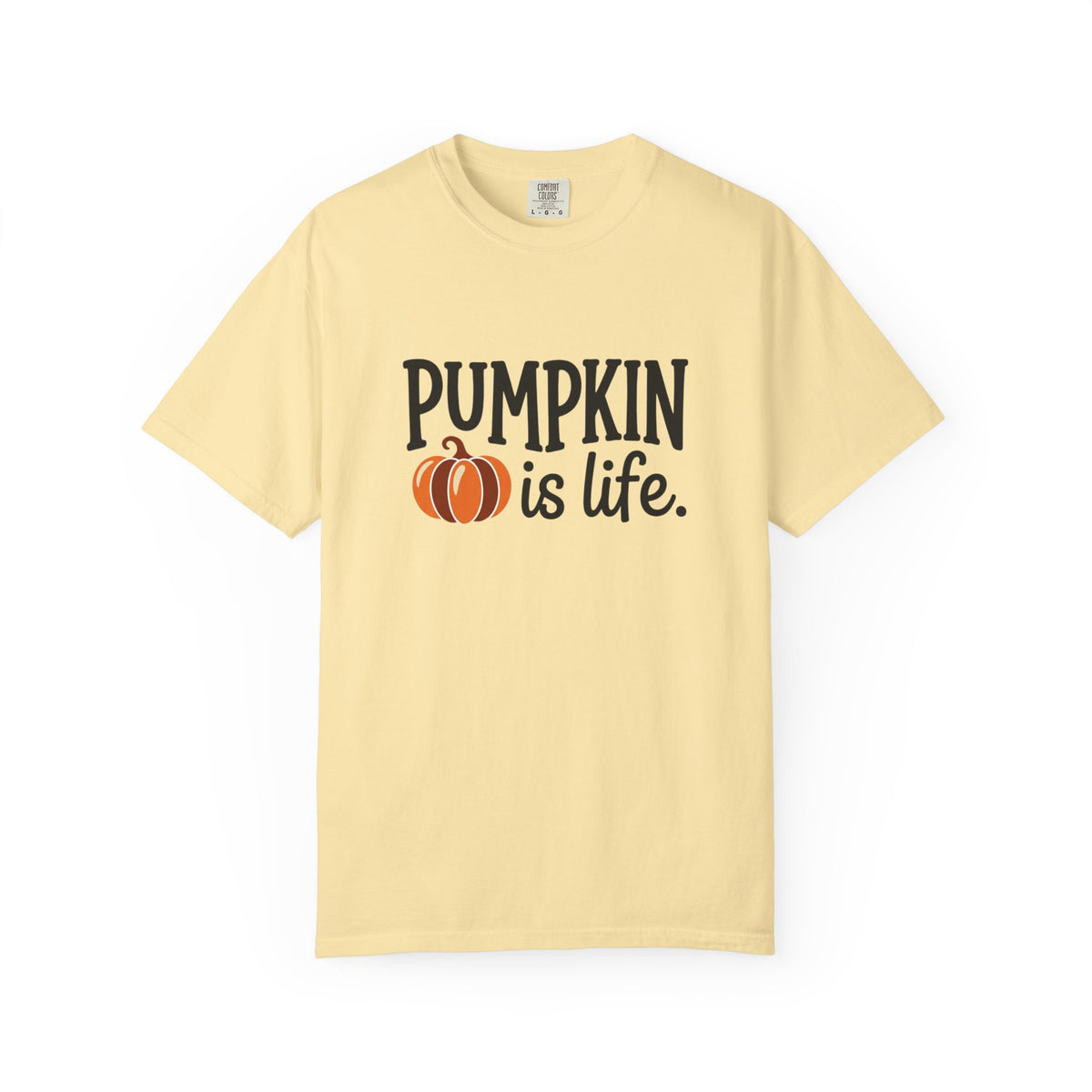 Pumpkin Is Life Illustration T-Shirt | Autumn, Pumpkin Lover Tee
