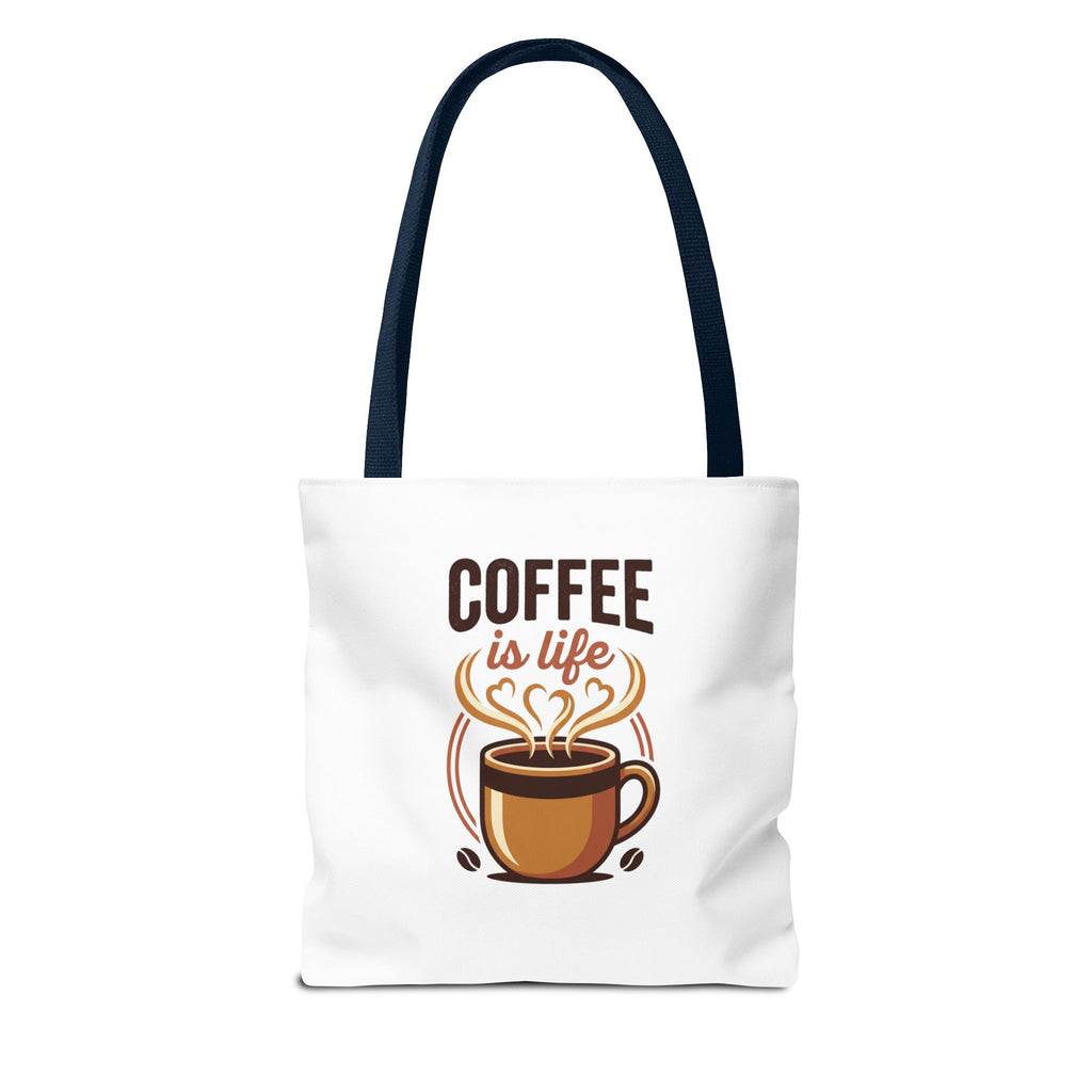 Coffee Is Life Tote Bag | Coffee Lover, Caffeine Bag