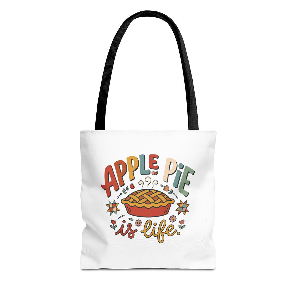 Apple Pie Is Life Tote Bag | Pie Lover, Cozy Fall Bag