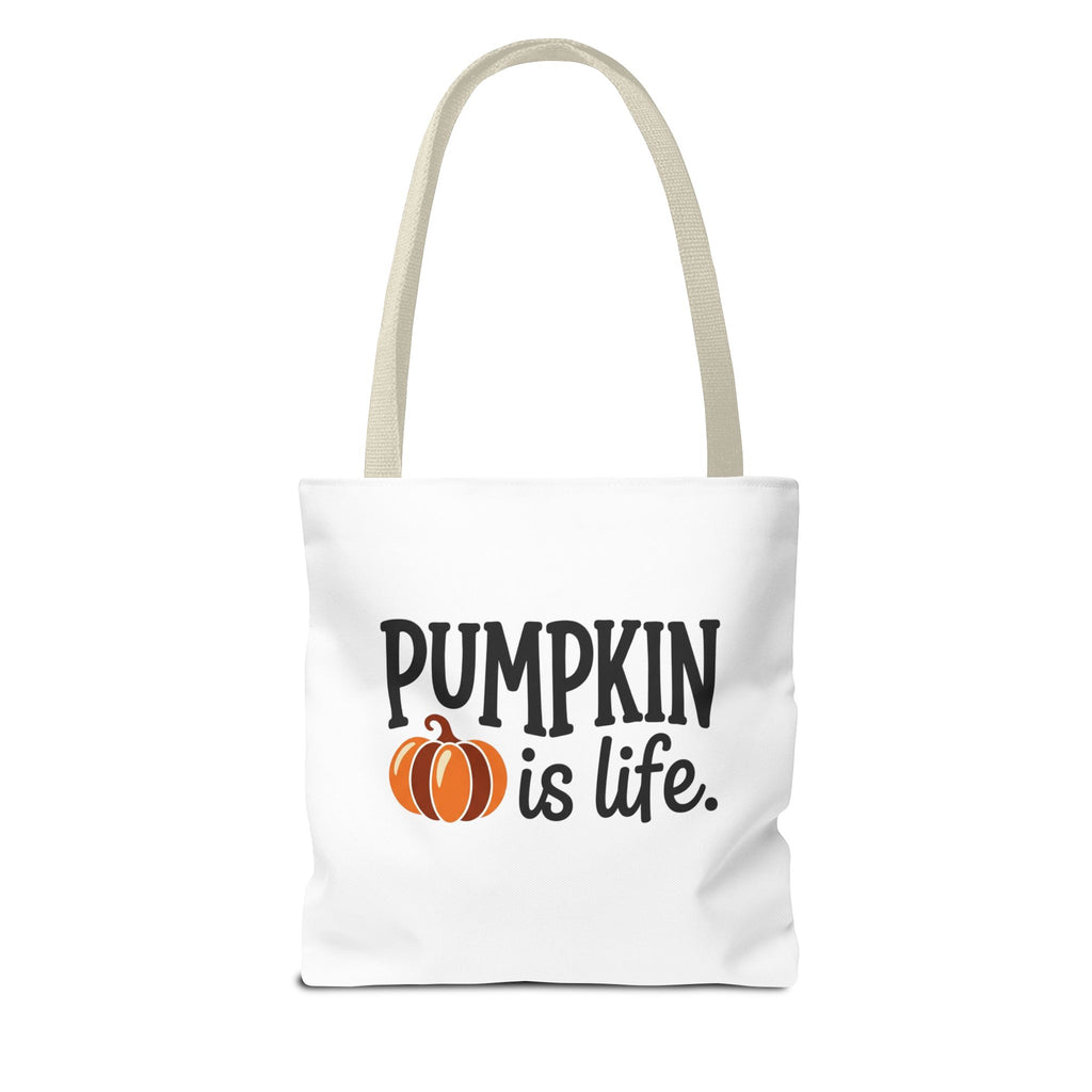 Pumpkin Is Life Tote Bag | Pumpkin Lover, Cozy Fall Bag