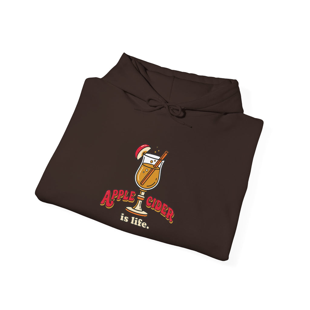 Apple Cider Is Life Graphic Hoodie | Cider Lover, Cozy Fall Sweatshirt