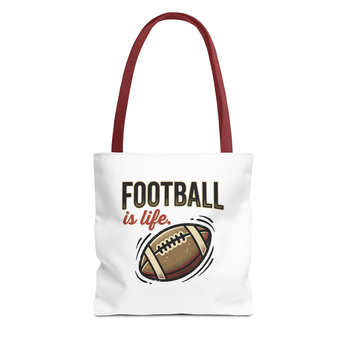 Football Is Life Tote Bag | Football Lover, Game Day Bag