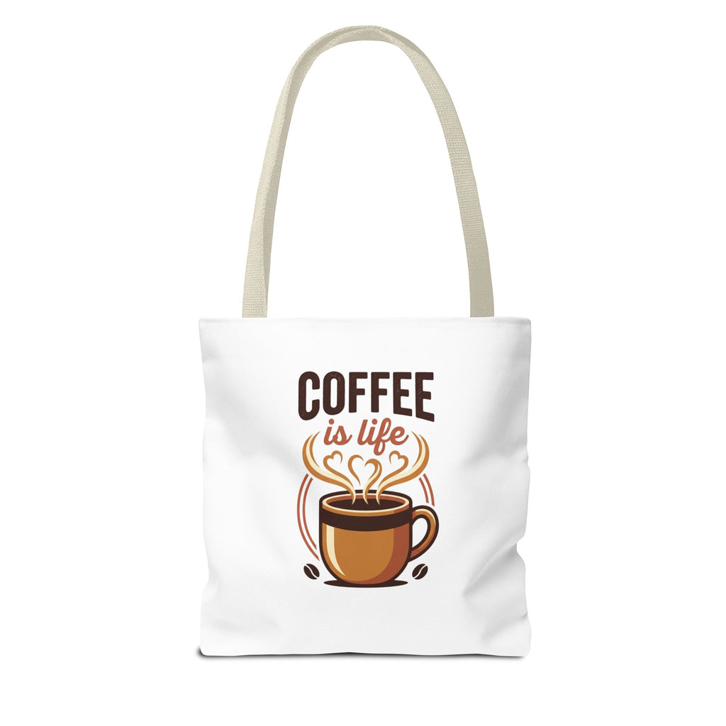 Coffee Is Life Tote Bag | Coffee Lover, Caffeine Bag