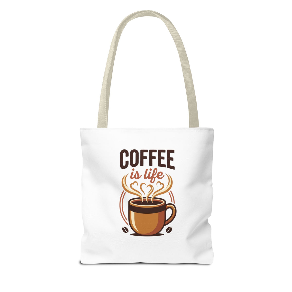 Coffee Is Life Tote Bag | Coffee Lover, Caffeine Bag