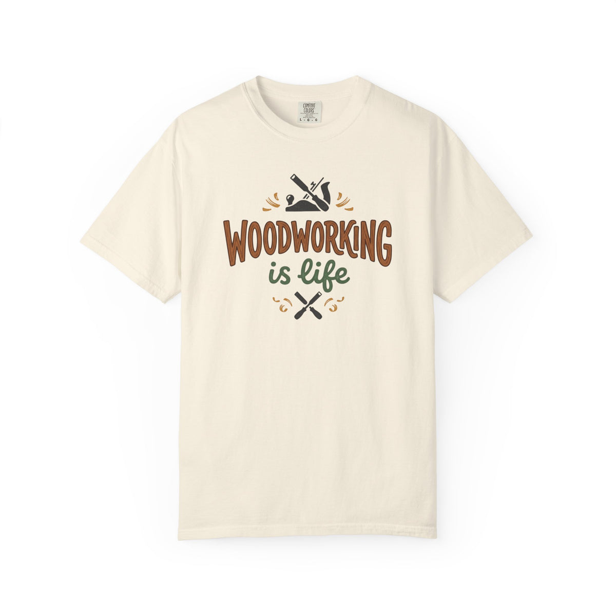 Woodworking Is Life T-Shirt | Carpenter & Woodworker Graphic Tee