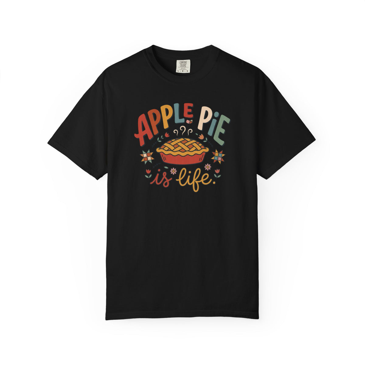 Apple Pie Is Life Illustration T-Shirt | Fall Baking, Pie Lover Tee
