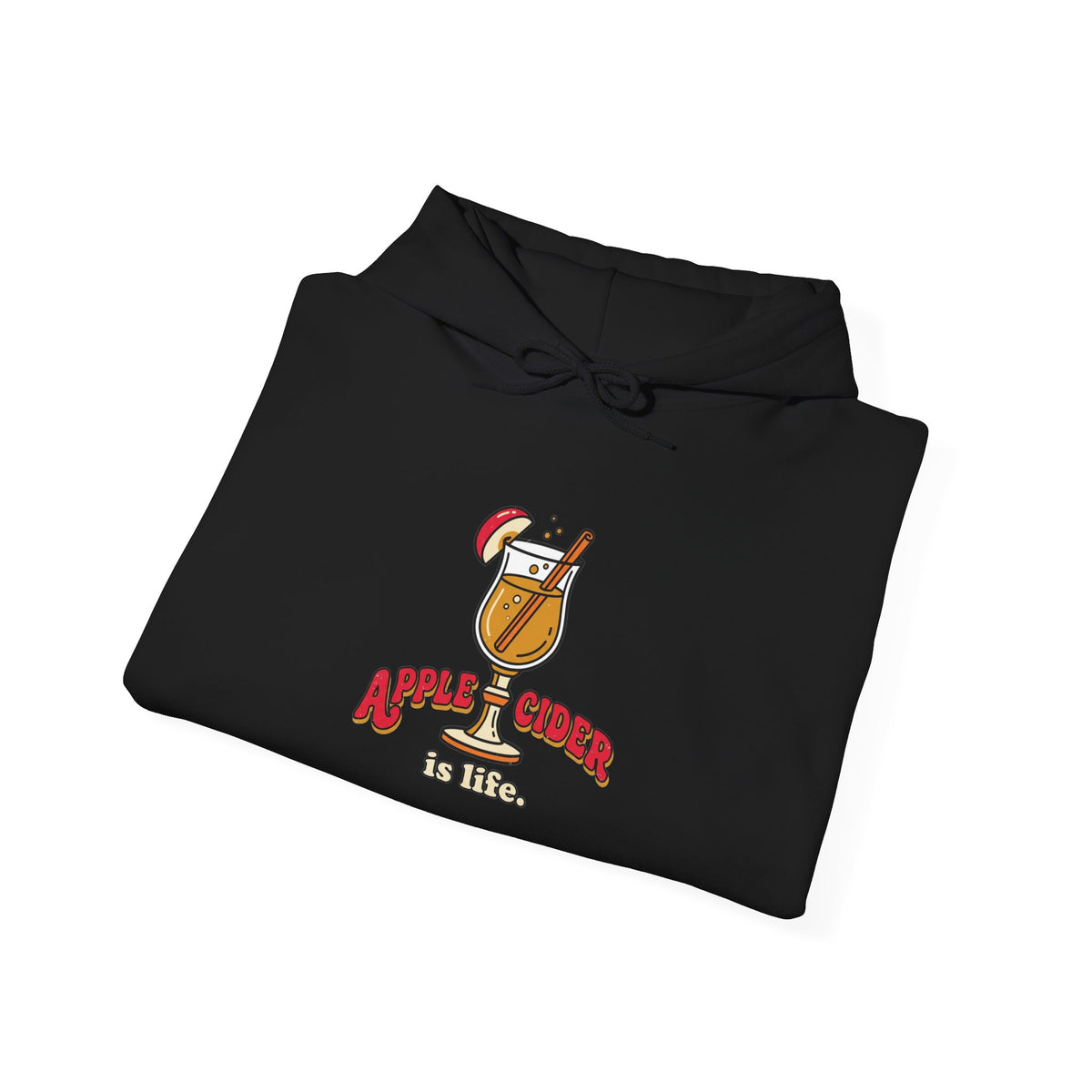 Apple Cider Is Life Graphic Hoodie | Cider Lover, Cozy Fall Sweatshirt