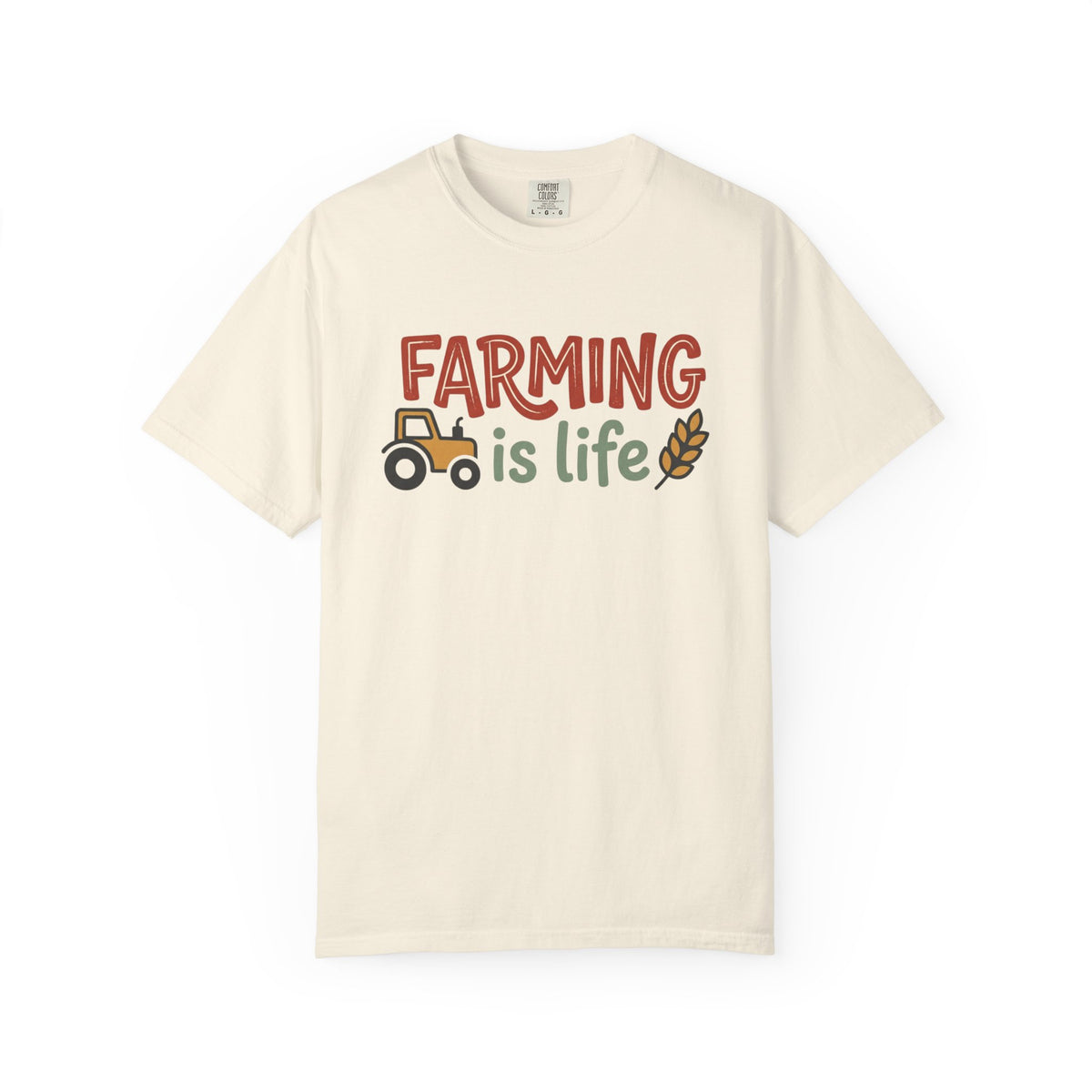 Farming Is Life T-Shirt | Farmer & Agriculture Graphic Tee