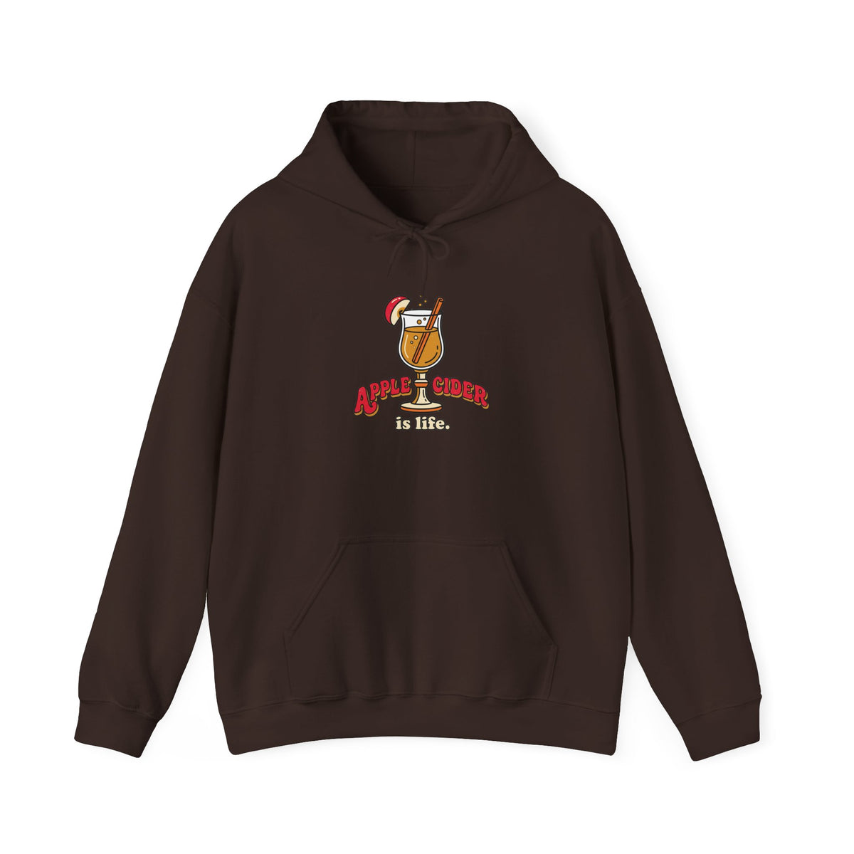 Apple Cider Is Life Graphic Hoodie | Cider Lover, Cozy Fall Sweatshirt