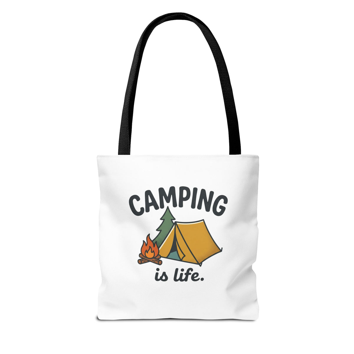 Camping Is Life Tote Bag | Outdoor Lover, Camping Bag