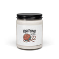 Knitting Is Life Scented Candle | Cozy Home Decor, Knitter Gift