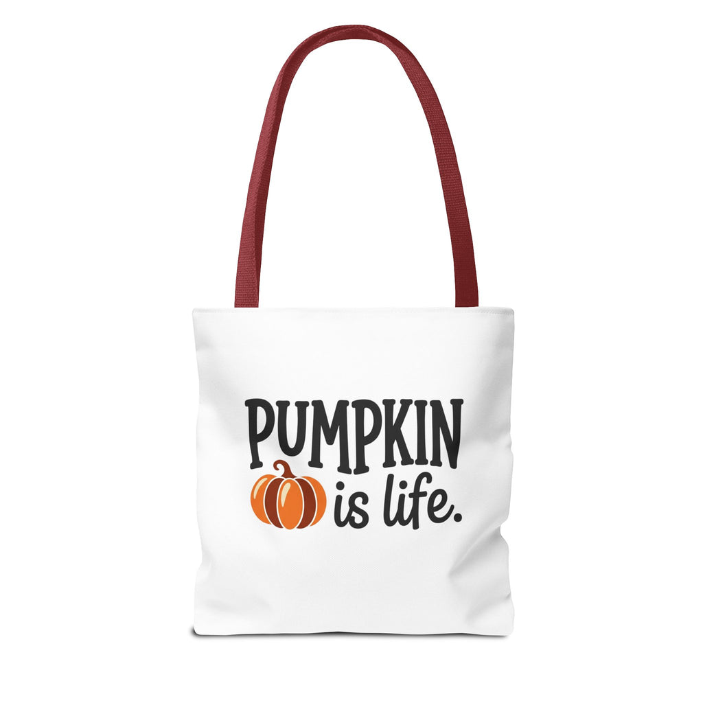 Pumpkin Is Life Tote Bag | Pumpkin Lover, Cozy Fall Bag