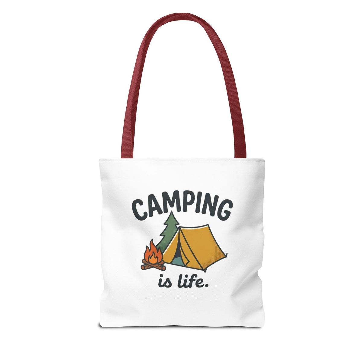 Camping Is Life Tote Bag | Outdoor Lover, Camping Bag