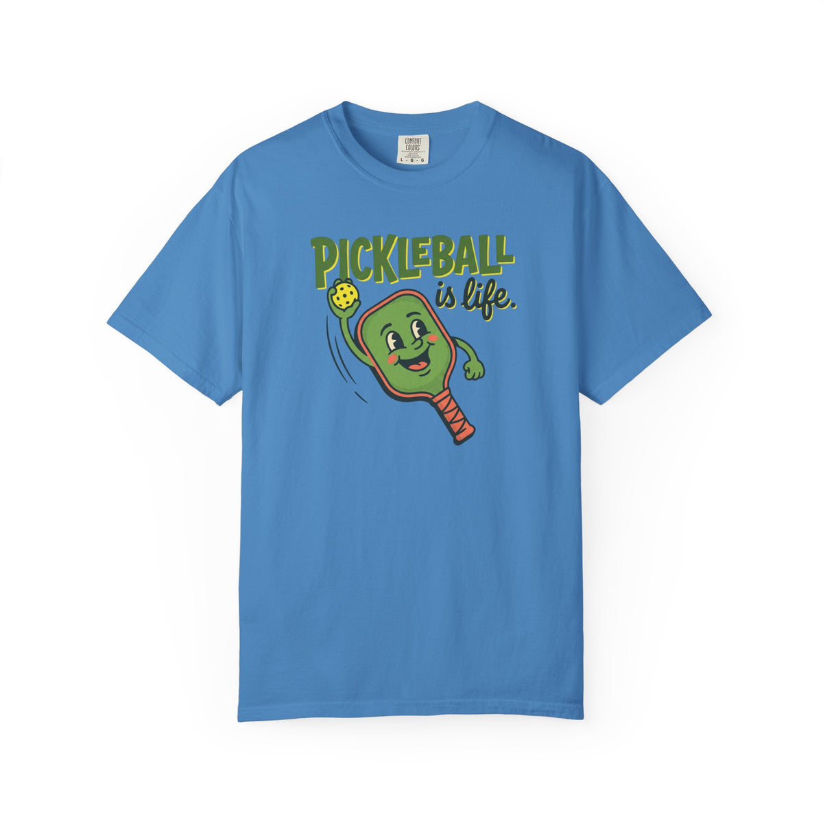Pickleball Is Life Illustration T-Shirt | Pickleball Lover, Player Tee
