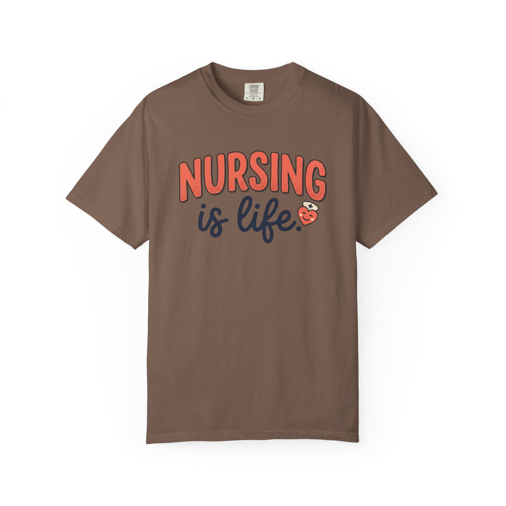 Nursing Is Life T-Shirt | Nurse, Healthcare Worker Gift