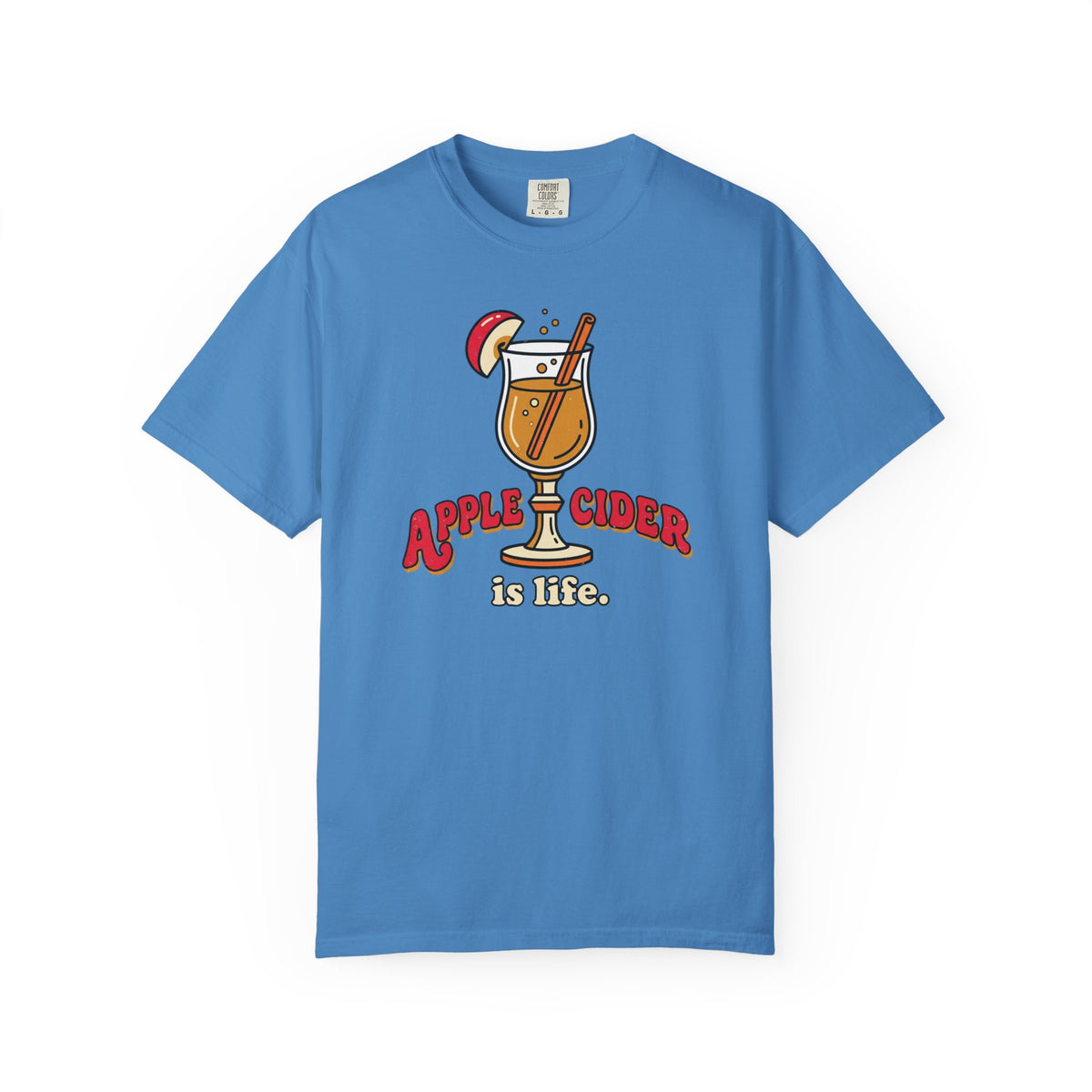Apple Cider Is Life Illustration T-Shirt | Fall Drink, Cider Lover Tee